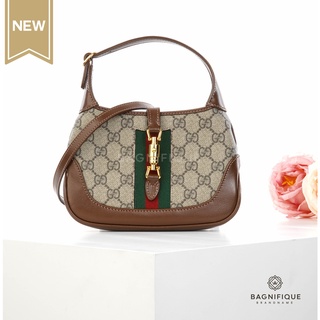 GUCCI MINI JACKIE MONOGRAM BROWN