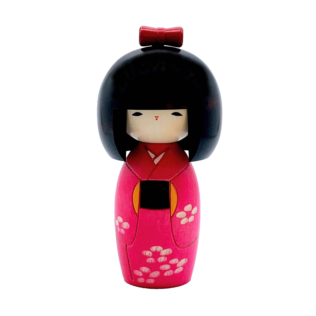 Kokeshi Hanako (Little Flower) 14.5cm Shopee Thailand