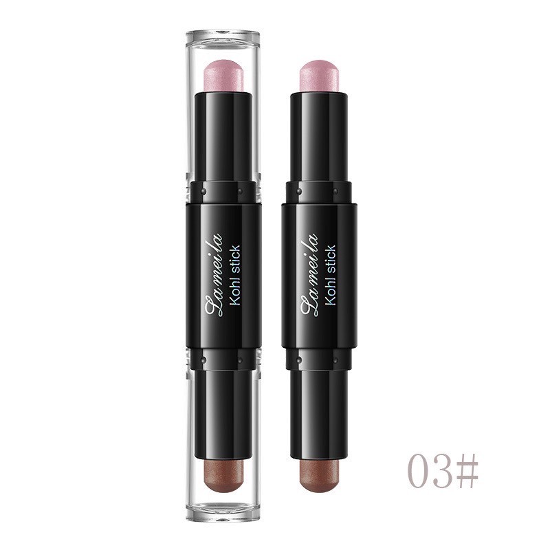 C.99 LAMEILA อายแชโดว์ แบบแท่ง 12 สี กันน้ำ เม็ดสี ชิมเมอร์ไข่มุก C.99 ราคา ถูกที่สุด ดีลบีเคเค แกลเลอรีภาพที่ 9
