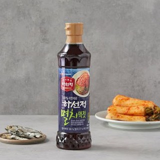 พร้อมส่ง 하선정멸치액젓 น้ำปลาแอนโชวี่ CJ Anchovy Fish Sauce 800g