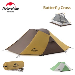 เต็นท์ Naturehike Butterfly Cross เต็นท์แค้มปิ้ง NH21YW132