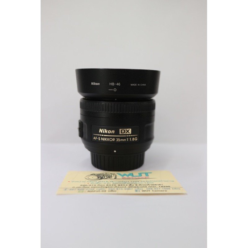 LENS NIKON 35mm f1.8 G