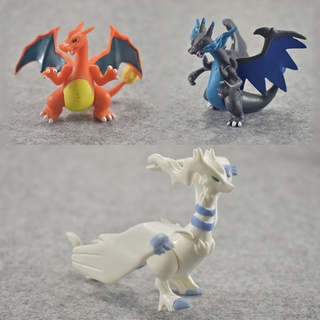 โมเดลฟิกเกอร์ตัวละครโปเกม่อน Mega Charizard Venusaur Ivysaur ขนาด 6-8 ซม. เหมาะกับของขวัญ ของเล่นสําหรับเด็ก