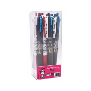 เอ็มแอนด์จี ปากกาลูกลื่น 0.5 มม. รุ่น SNOOPY 4 สี แพ็ค 10 ด้าม101337M&amp;G Snoopy Pen 4Color 0.5 10 Pcs/Pack M&amp;G Ballpoint