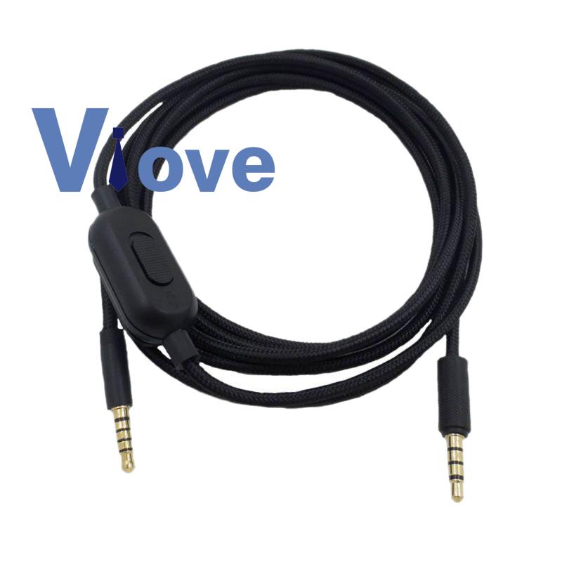 2M Portable Headphone Cable Audio Cord Line for Logitech GPRO x G233