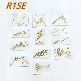 R1se สติกเกอร์โลหะ DIY สําหรับติดตกแต่งโทรศัพท์มือถือ