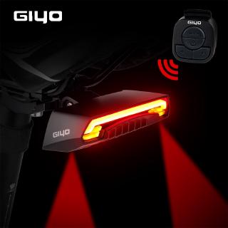 GIYO แบตเตอรี่แพ็คไฟจักรยาน USB ชาร์จภูเขาจักรยานโคมไฟท้ายไฟท้าย Led เปิดสัญญาณขี่จักรยานแสงไฟจักรยาน