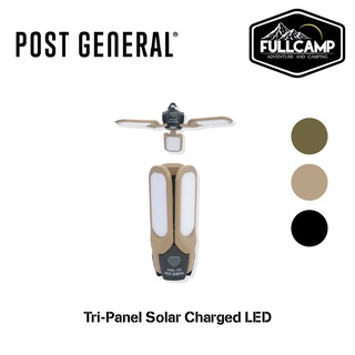 Post General TRI-Panel Solar Charge LED