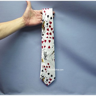 เนคไท ลายการ์ด มายากล / Cards Necktie