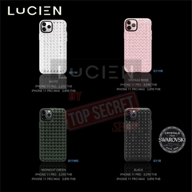 เคส LUCIEN : Crystalline Series for iPhone 11 Pro / 11 Pro Max