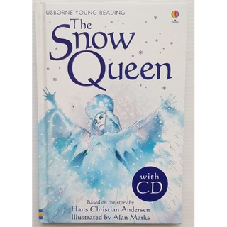 The Snow Queen with CD Audio เหมาะสำหรับน้องอ่านเองได้แล้ว 54 pages hard cover