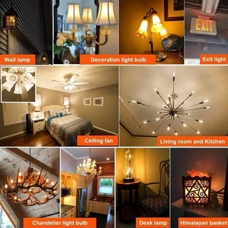 หลอดไฟ E27 Led Edison 220V 1W สไตล์วินเทจ ย้อนยุค สีวอร์มไวท์