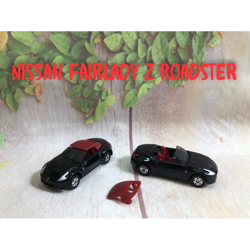 Tomica Nissan Fairlady Z Roadster สีดำ หลังคาแดง