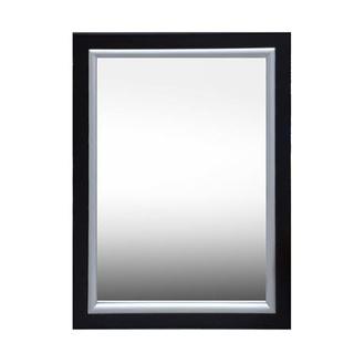 Plain Mirrors กระจกเงากรอบไม้ MOYA HP11 60x80 ซม. กระจกใสไม่หลอกตา