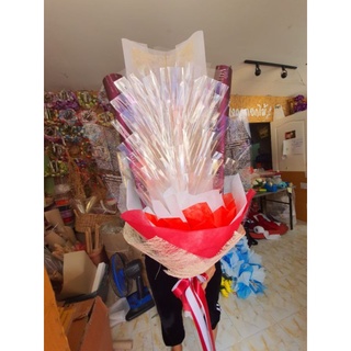 ช่อเปล่าใส่เงินขนาด30 ใบ  #ใส่ได้กับทุกเเบงค์