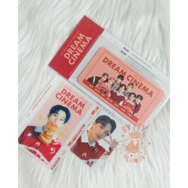 พีซี POCA PHOTOCARD MARK AR TICKET DREAM CIENA SET