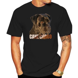 คอตต้อนคอกลมเสื้อยืดลําลอง ผ้าฝ้าย แขนสั้น คอกลม พิมพ์ลายสุนัข Cane Corso สไตล์ฮิปฮอป ฮาราจูกุ สตรีท ใส่ออกกําลังกาย สํา