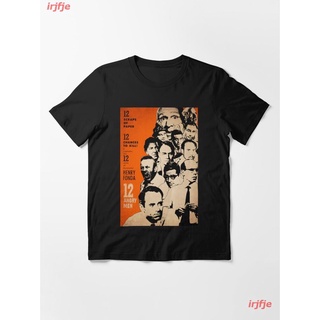 2022 12 ANGRY MEN MOVIE Essential T-Shirt เสื้อยืด ดพิมพ์ลาย ดผ้าเด้ง คอกลม cotton แฟชั่น discount Unisex