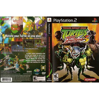 TEENAGE MUTANT NINJA TURTLES 3 [PS2 US : DVD5 1 Disc]