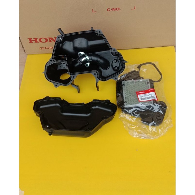 หม้อกรองอากาศ+ใส่กรอง+ฝาปิด แท้MSX125,(17225-K26-901/17235-K26-900/17210-K26-900) รุ่นปี2012-2020,ได