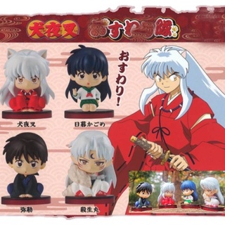 ✅ พร้อมส่ง 🦊Inuyasha | กาชาปองอินุยาฉะ โมเดลท่านั่ง 🗡✨ มิโรคุ