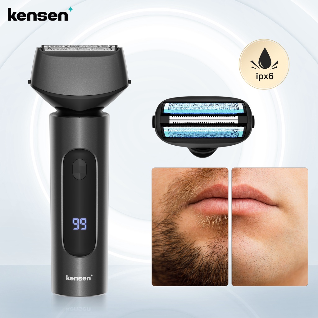 #เครื่องโกนหนวดไฟฟ้า #KENSEN #SF-T1 #โกนหนวดไฟฟ้า #กันน้ำIPX6
