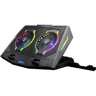 พัดลมโน๊ตบุ๊ค เกมมิ่ง NUBWO Sindel NX-F2 RGB Gaming Cooling Pad # มาใหม่กว่า signo SPECTRO CP-510