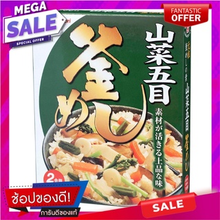 ยามาโมริผักปรุงรสสำหรับหุงพร้อมข้าว 150กรัม Yamamori, seasoned vegetable for cooking with rice, 150 grams