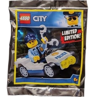 เลโก้​ LEGO City Foil Pack 951907 Policeman with Police Car