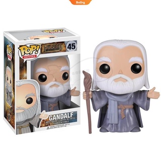 Funko ฟิกเกอร์ไวนิล The Hobbit Gandalf 45 ของเล่น สําหรับเก็บสะสม ครบรอบ | ท่อน้ําดี |