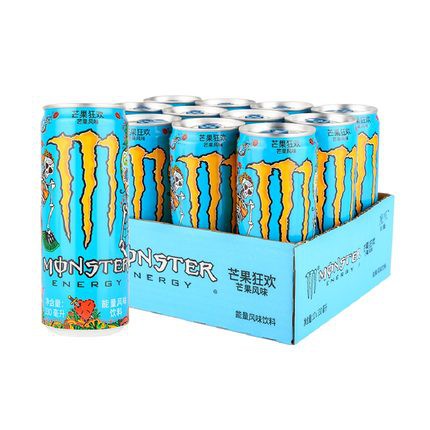 Pre-Order Monster energy[สีฟ้า] 12 กระป๋อง Energy drink เครื่องดื่มชูกำลัง