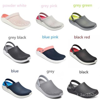 【สินค้าอยู่ไทยพร้อมส่ง】Crocsรองเท้าชายหาดรองเท้าแตะเย็นรองเท้าสตรีรองเท้าผู้หญิงรองเท้าชายหาดรูรองเท้าแตะ