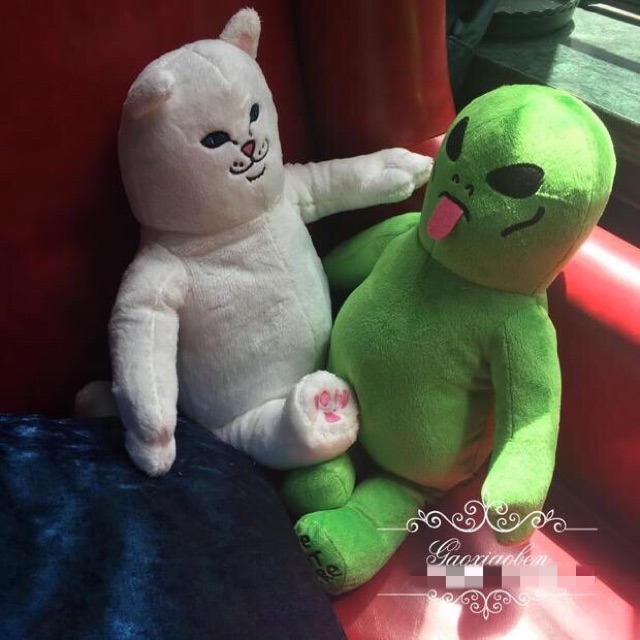 ตุ๊กตาแมว ตุ๊กตาเอเลี่ยน✨RIPNDIP ✨ (AC018) แมวชูนิ้ว Rip n Dip - รูปที่ 5