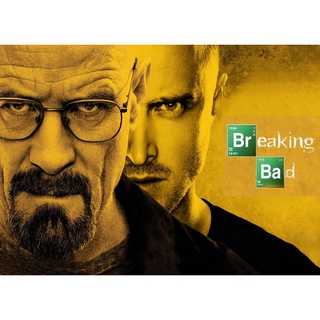 โปสเตอร์หนัง Breaking Bad ดับเครื่องชน คนดีแตก ซีรี่ย์ Movie Poster ภาพติดผนัง ตกแต่งบ้าน รูปติดห้อง ของสะสม ร้านคนไทย