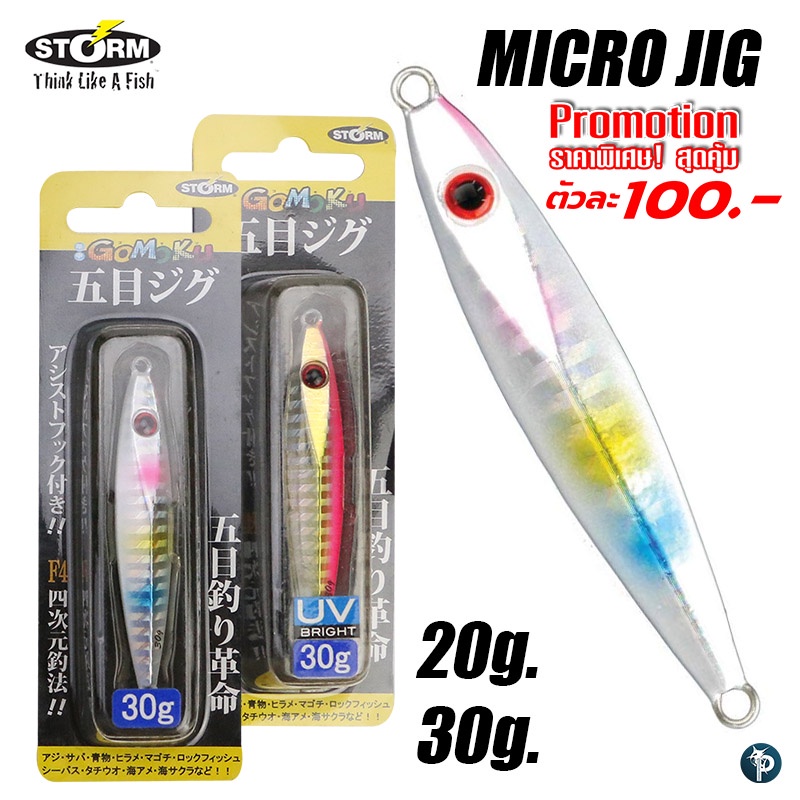 เหยื่อจิ๊ก Storm Micro Jig