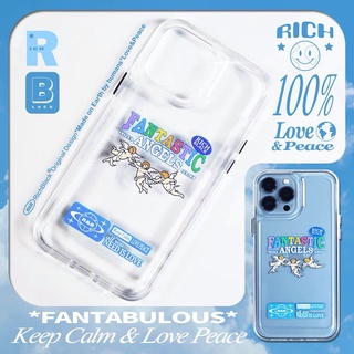 RichBlackcase แท้ 💯Fantastic angels เคสใส ส่งฟรี✅ 11/12p/13pm พร้อมส่ง