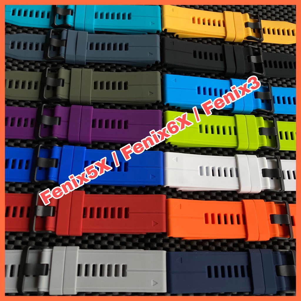 [B06] (พร้อมส่ง) สาย Garmin FR945/FR745/FR955/FR965/FR935/Fenix5/5plus/Fenix6/Fenix6X/Fenix5X/Fenix3/สายนาฬิกา Garmin