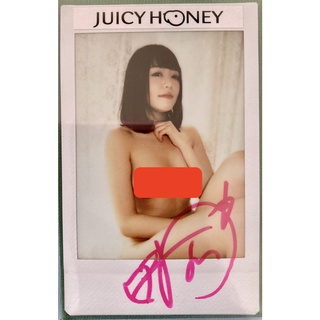 [ของแท้] Mao Hamasaki (Cheki เชกิ) โพลาลอยด์ ลายเซ็นต์ Juicy Honey Collection Cards The Deluxe 2019