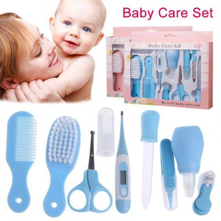 สุดคุ้ม!! Baby Care Set อุปกรณ์ดูแลสุขภาพเด็ก Set 8 ชิ้น ของใช้เด็กอ่อน อุปกรณ์ของใช้เด็กอ่อน แบบพกพา ใช้งานสะดวก ครบชุด