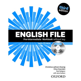 Se-ed (ซีเอ็ด) : หนังสือ English File 3rd ED Pre-Intermediate  Workbook without Key +iChecker (P)