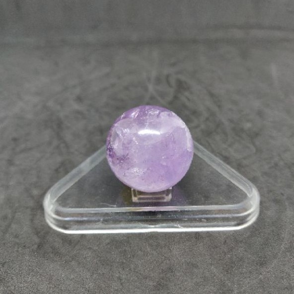 Natural Amethyst Crystal Quartz Sphere - 32 mm, 40 gm