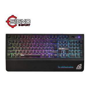 คีบอร์ดเกมมิ่ง Signo Semi-Mechanical RGB CENTAURUS KB-730 (ประกันศูนย์ 2ปี)