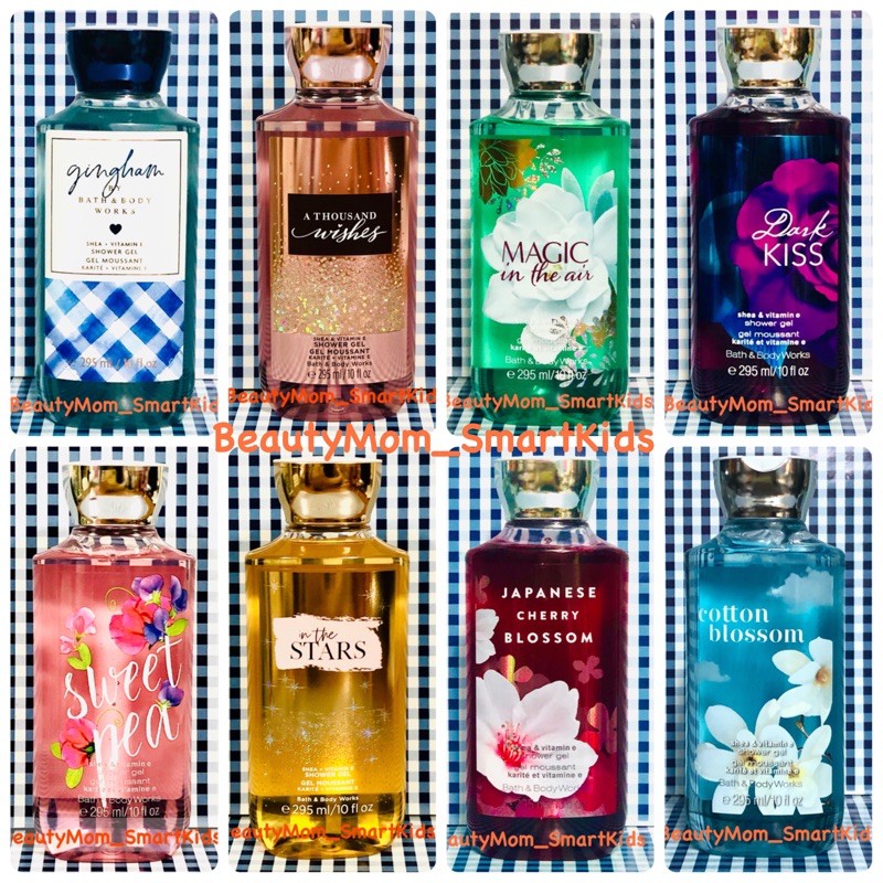 เจลอาบน้ำ Bath&Body Works  Shower Gel 295 ml. เจลอาบน้ำ ช่วยทำความสะอาดและบำรุงผิวพร้อมกลิ่นหอมติดตัวทั้งวัน