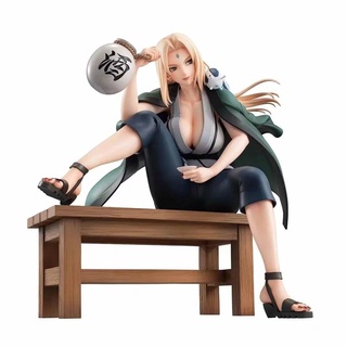 ใหม่ โมเดลฟิกเกอร์นารูโตะ Tsunade ของเล่น ของขวัญ สําหรับเด็ก ตกแต่งบ้าน