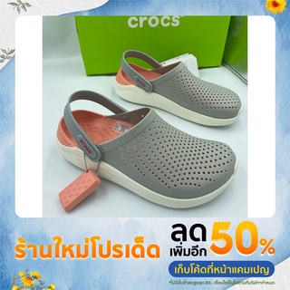 รองเท้าแตะ Crocs LiteRide Clog เบอร์ 36 ถึง 46  ใส่ได้ทั้งผู้หญิงและผู้ชาย ใส่สบายพื้นนุ่ม