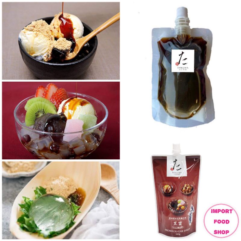 Okinawa Brown Sugar Syrup  โอกินาว่า บราวน์ชูการ์  ไซรัป น้ำเชื่อมน้ำตาลทรายแดง นำเข้าจากญี่ปุ่น