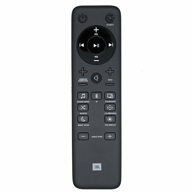 JBL SoundBar 5.1 รีโมทคอนโทรลสําหรับ Bar2.1 4K HD ลําโพงระบบเซอร์ราวด์ WIR119001-1401, WIR1190014301, RTWIR1190014301, BAR51, bar-5.1, bar 5.1 ราคา ถูกที่สุด ดีลบีเคเค แกลเลอรีภาพที่ 2