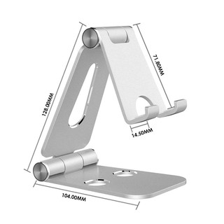 cherry ขาตั้งมือถือแบบพับเก็บได้ Foldable Aluminum Stand Mobile Phone Holder