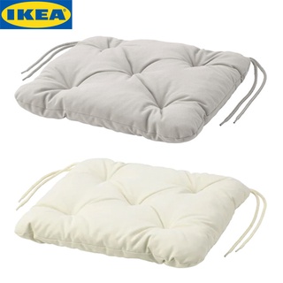 IKEA KUDDARNA คุดดาร์นา เบาะรองเก้าอี้ เบาะรองนั่งนุ่มๆ ที่เหมาะกับการใช้งานกลางแจ้ง มีริบบิ้นสำหรับผูกเบาะให้อยู่นิ่ง