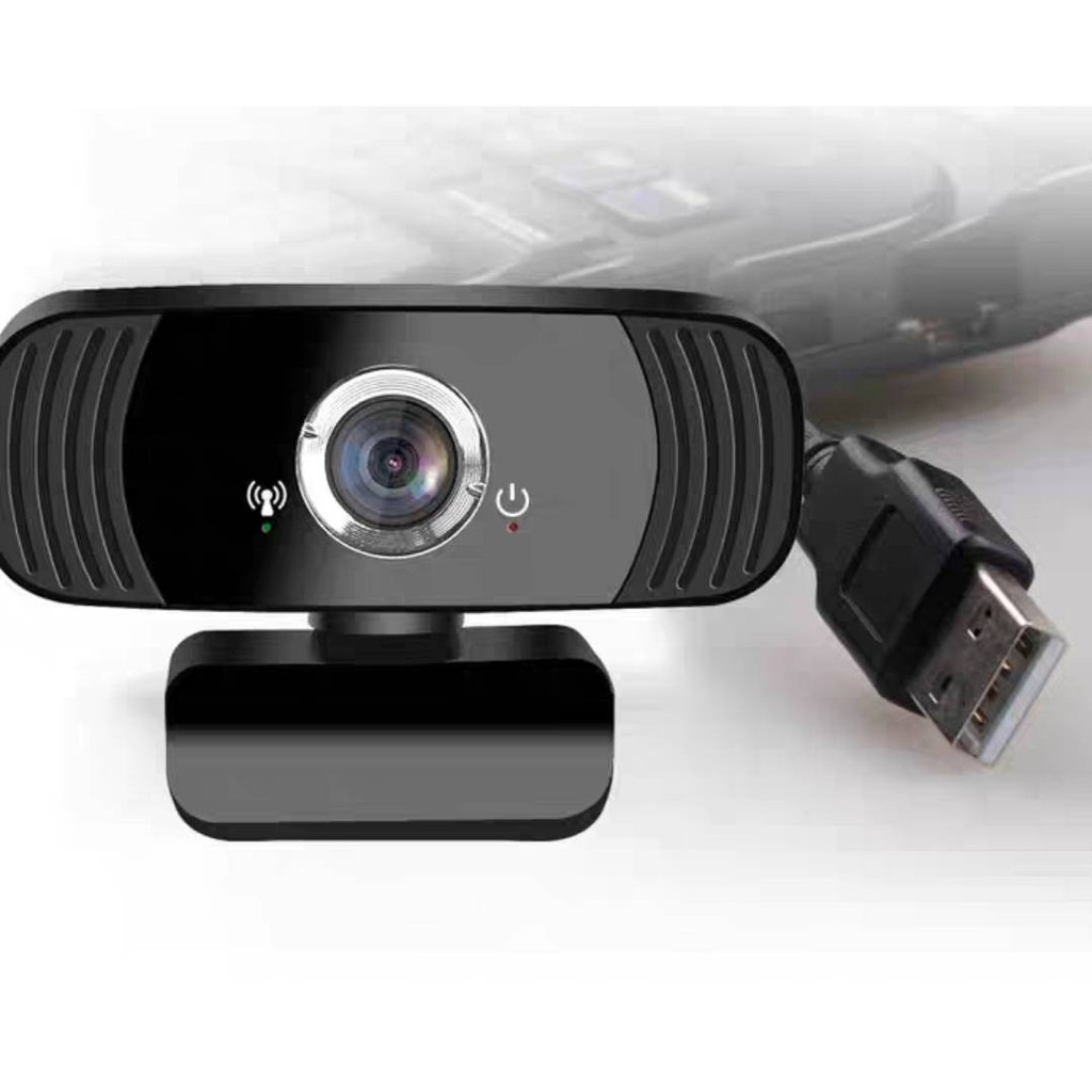 ลดราคา เว็บแคม 1080 P PC คอมพิวเตอร์กล้องขาตั้งไมโครโฟน HD กล้องวิดีโอดิจิตอล Webcamera เว็บแคม Full HD MIC #สินค้าเพิ่มเติม สายต่อจอ Monitor แปรงไฟฟ้า สายpower ac สาย HDMI